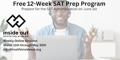 Free 12 Week SAT Prep Program primary image