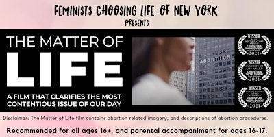 Primaire afbeelding van The Matter of Life: An Award-Winning Film About Abortion.