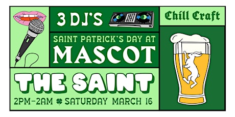 The Saint - St Patrick's Day Party primary image