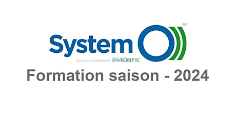 Formation System O)) 2024 -INSTALLATEUR