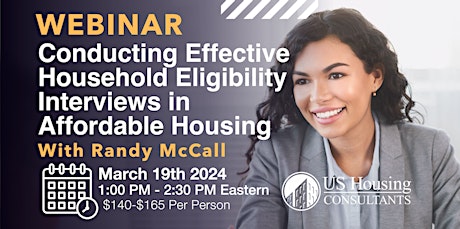 Conducting Effective Household Eligibility Interviews in Affordable Housing