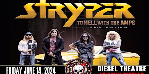 Stryper “To Hell with the Amps - The Unplugged Tour"  primärbild