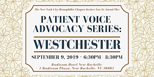 Patient Voice Advocacy Series: Westchester