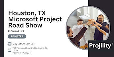 Imagem principal do evento Microsoft Project Road Show, Houston TX