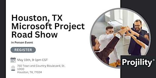 Hauptbild für Microsoft Project Road Show, Houston TX