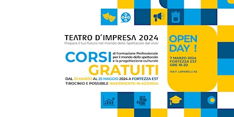 Teatro d'Impresa | LA PROGETTAZIONE CULTURALE primary image