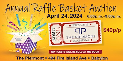 Imagem principal do evento Annual Raffle Basket Auction