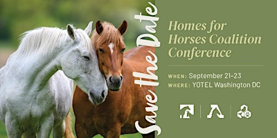 Primaire afbeelding van Homes for Horses Coalition Conference and Lobby Day