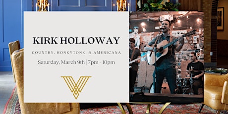 Primaire afbeelding van Kirk Holloway | Country, Honkytonk, & Americana Music in the Lobby Lounge