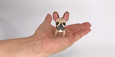 Primaire afbeelding van Frenchie Polymer Clay Sculpture Class!