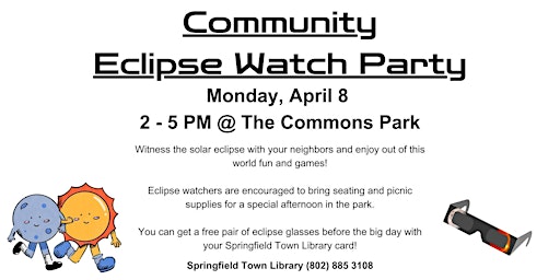 Immagine principale di Community Eclipse Watch Party 