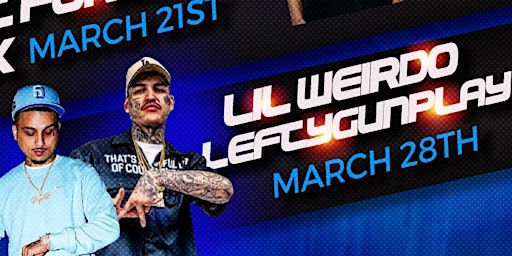 Imagem principal do evento iCandi March Madness LeftyGunPlay & LiL Weirdo