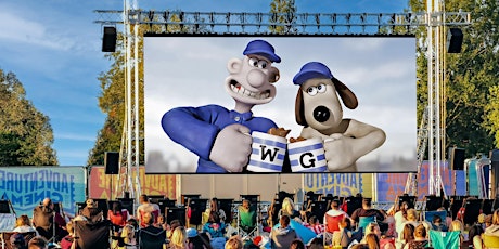 Wallace and Gromit Outdoor Cinema Spectacular at Queen Square, Bristol
