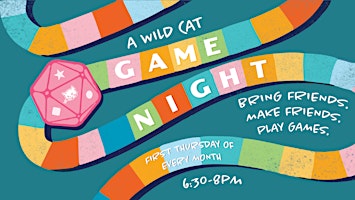 Monthly Board Game Night at Wild Cat! primary image