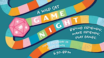 Immagine principale di Monthly Board Game Night at Wild Cat! 