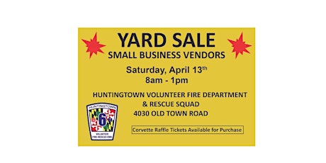 Yard Sale & Vendor/Crafter Event