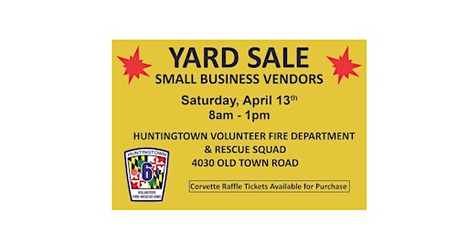 Yard Sale & Vendor/Crafter Event primary image