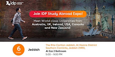 IDP Study Abroad Expo in Jeddah! primary image