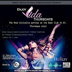 Enjoy VIDA Thursdays at The Huxley!! primary image