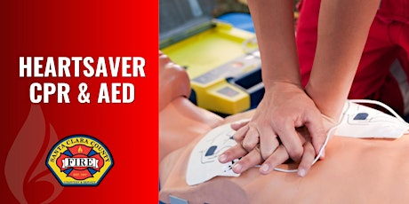 AHA Heartsaver CPR/AED Course $65 - Cupertino - 2024