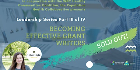 WNYHCC Leadership Series: Becoming Effective Grant Writers primary image