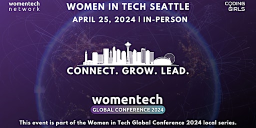 Image principale de Women in Tech Seattle 2024