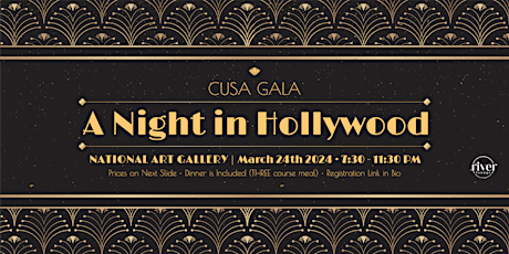 Hauptbild für CUSA Gala: A Night in Hollywood