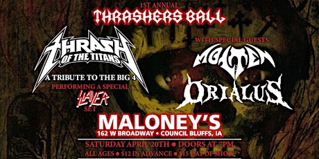 1st Annual Thrasher's Ball Presented by Thrash of the Titans