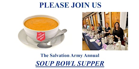 Hauptbild für The Salvation Army Annual Soup Bowl Supper