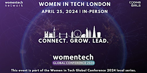 Image principale de Women in Tech London 2024