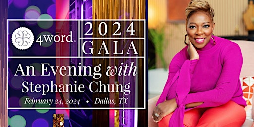 4word Gala 2024: An Evening with Stephanie Chung primary image