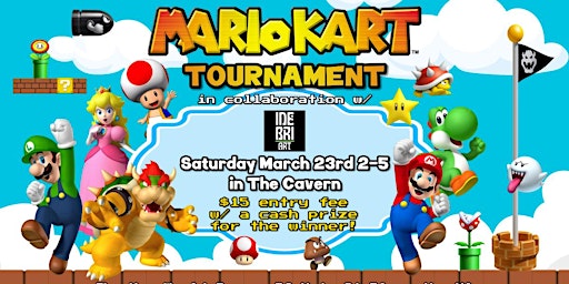Imagem principal do evento Mario Kart Tournament