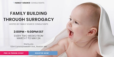Imagem principal do evento Family Building Through Surrogacy