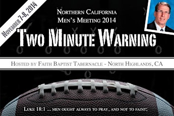 Northern California Men’s Meeting 2014 primary image