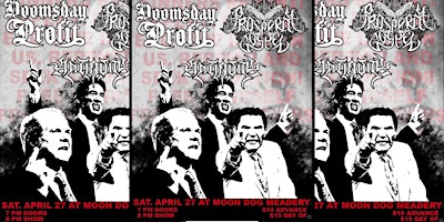 Primaire afbeelding van An Offering to Bragi - A Metal Show Presented by Shirley Roads Records