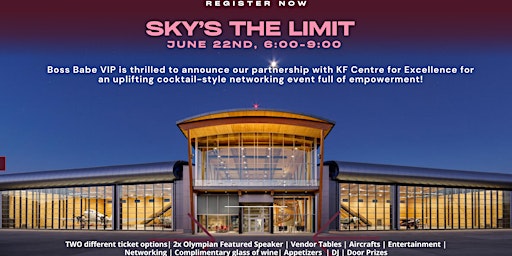 SKY's the LIMIT - Cocktail style networking event primary image