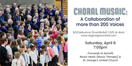 A Choral Musaic-- Collaboration of 200 voices Fundraising Concert