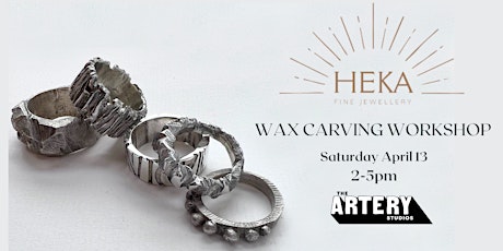 Wax Carved Ring Jewellery Making Workshop @ Artery Studios