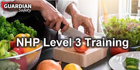 NHP Level 3 Food Safety Training primary image