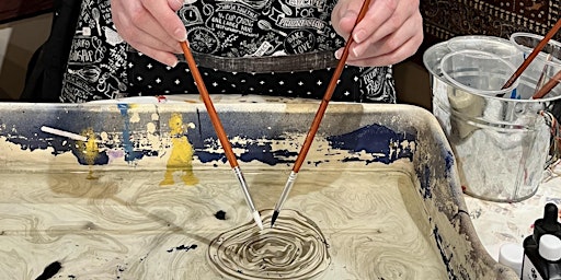 Creative Class: Suminagashi - The Art of Japanese Paper Marbling primary image