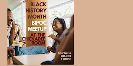 Immagine principale di Black History Month BIPOC MEET UP 