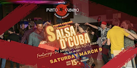 Primaire afbeelding van SalsaD'Cuba - Saturday 9th March