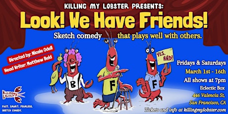 Killing My Lobster Presents: Look! We Have Friends! primary image