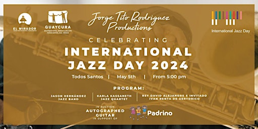 Imagem principal de International Jazz Day Todos Santos 2024