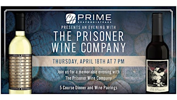 Primaire afbeelding van Chart House Prime + The Prisoner Wine Dinner
