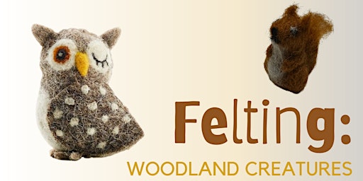 Imagem principal do evento Felting: Woodland Creatures