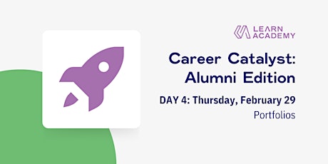 Primaire afbeelding van Career Catalyst: Alumni Edition - Day 4