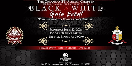 Imagem principal do evento Orlando Alumni Chapter's Black & White Ball 2024