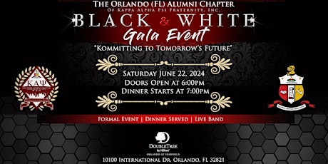 Orlando Alumni Chapter's Black & White Ball 2024