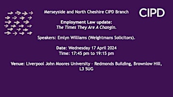 Imagem principal do evento The times they are a-changin’ – an employment law update